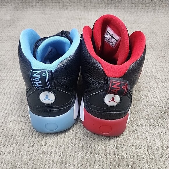 jordan jumpman red and blue